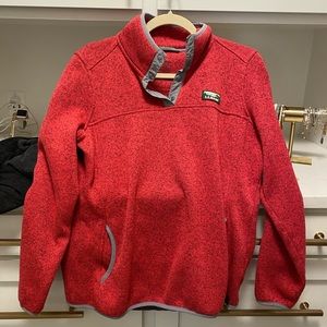 L.L. Bean Sweater Fleece Pullover